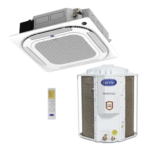 Ar Condicionado Carrier Split Cassete 36.000 Btus Inverter Frio com Comando Por Voz Wi-fi Monofasico 220v