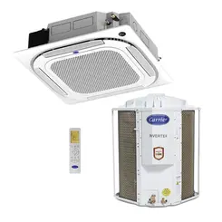Ar Condicionado Carrier Split Cassete 36.000 Btus Inverter Frio com Comando Por Voz Wi-fi Monofasico 220v