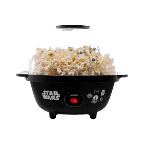 Pipoqueira Mallory Bowl Star Wars Pipoca Doce Ou Salgada  Preto 127V