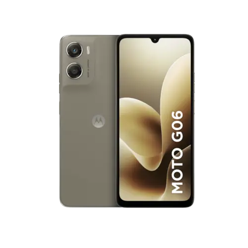 Smartphone Motorola G06 4G 256GB 50MP Tela 6,9" Bege