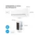 Ar Condicionado Split Midea 12.000 BTUs AirVolution Lite Inverter Frio Monofasico Branco 220V