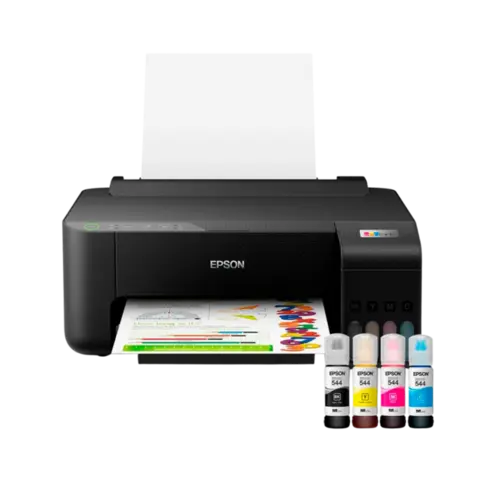 Impressora Epson Ecotank L1250 C11CJ71302BR Wi-Fi Preto Bivolt