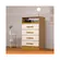 Comoda ACP Jessica 100% MDF 4 Gavetas 2 Prateleira Cinamomo Off White