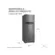 Refrigerador Midea Frost Free 394L Inverter Inox 127V