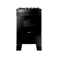 Fogao Consul Piso 4 Bocas Acendimento Automatico Preto Bivolt