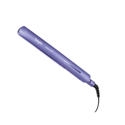 Chapinha Elgin Glossy Color Temperatura Ate 230°C Placas Flutuantes Lilas Bivolt