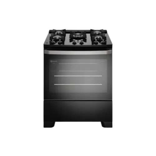 Fogao Electrolux 5 Bocas Mesa De Vidro Acendimento Automatico Preto Bivolt