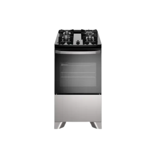 Fogao Electrolux  4 Bocas Com Mesa Vidro Acendimento Automatico Cinza Bivolt