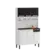 Kit Cozinha Itatiaia 13G1105 3500001878 ROSE 2023 6 Portas 1 Gaveta Branco/Preto