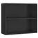 Armario Aereo Itatiaia Exclusive 2 Portas Preto Matte