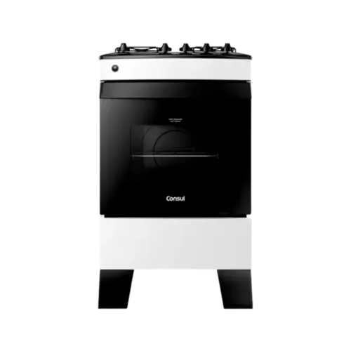 Fogao Consul Piso 4 Bocas Automatico Branco Bivolt