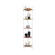 Estante Cantoneira Kappesberg 5 Prateleiras Canela Branco