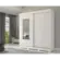 Roupeiro Ilheus Panan 100% MDF 2 Portas 3 Gavetas Com Espelho Branco