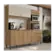 Kit Cozinha THB 8 Portas 1 Gaveta Capuccino Off White
