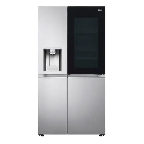 Refrigerador LG 635 Litros Side By Side Com InstaView e Craft Ice Aco Escovado 127V