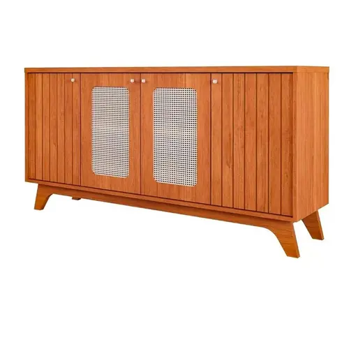Buffet para Sala de Jantar Cimol em Mdf com Tela Isa Cinamomo