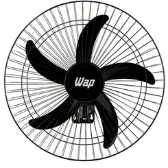 Ventilador de Parede Wap Rajada Pro 60 48cm 5 Pas 3 Niveis de Velocidades Preto