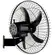 Ventilador de Parede Wap Rajada Pro 60 48cm 5 Pas 3 Niveis de Velocidades Preto