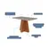 Sala De Jantar Cimol Patricia Maite 4 Lugares Cinamomo Off White