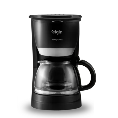 Cafeteira Eletrica Elgin Family Coffee Com Sistema Corta Pingos Preto 127v