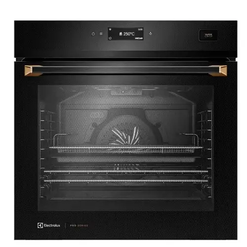 Forno de Embutir Eletrico Electrolux OE9XB 80L Expert Pro Series com VaporCrisp e Conectividade Preto 220V