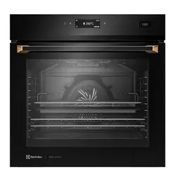 Forno de Embutir Eletrico Electrolux OE9XB 80L Expert Pro Series com VaporCrisp e Conectividade Preto 220V