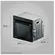 Forno de Embutir Eletrico Electrolux OE9XB 80L Expert Pro Series com VaporCrisp e Conectividade Preto 220V