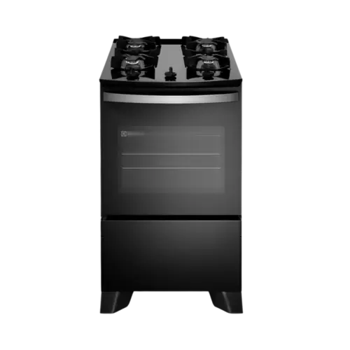Fogao Electrolux 4 Bocas Com Mesa De Vidro e Acendimento Automatico Preto Bivolt
