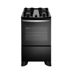 Fogao Electrolux 4 Bocas Com Mesa De Vidro e Acendimento Automatico Preto Bivolt