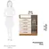 Comoda ACP Madri 1 Porta 5 Gavetas em MDF Cinamomo/Off White