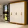 Roupeiro ACP Lana 6 Portas 2 Gavetas Com Cabideiro 100% MDF Cinamomo Off White