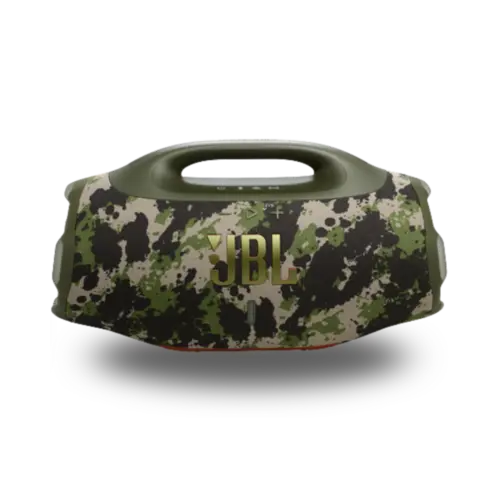 Caixa De Som JBL BoomBox4 Bluetooth a Prova D'agua e Resistente a Poeira Verde Camuflado