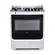 Fogao Piso Consul 5 Bocas Grades Duplas Forno Limpa+Facil, Acendimento Automatico Bivolt Branco