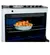 Fogao Piso Consul 5 Bocas Grades Duplas Forno Limpa+Facil, Acendimento Automatico Bivolt Branco