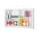 Frigobar Electrolux 47 Litros Efficient 1 Porta Controle De Temperatura Branco 127V