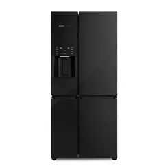 Refrigerador Electrolux 541L Frost Free 4 Portas Inverter FlexiSpace Preta