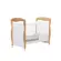 Berco Peroba 68787 Junior 100% Mdf Branco Brilhoso Amendoa