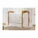 Berco Peroba 68787 Junior 100% Mdf Branco Brilhoso Amendoa