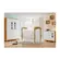 Berco Peroba 68787 Junior 100% Mdf Branco Brilhoso Amendoa