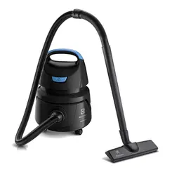 Aspirador De Po e Agua Electrolux AWD01 1250W Hidrolux 5L c/ Conjunto De Acessorios e Rodas 360° Preto 127V