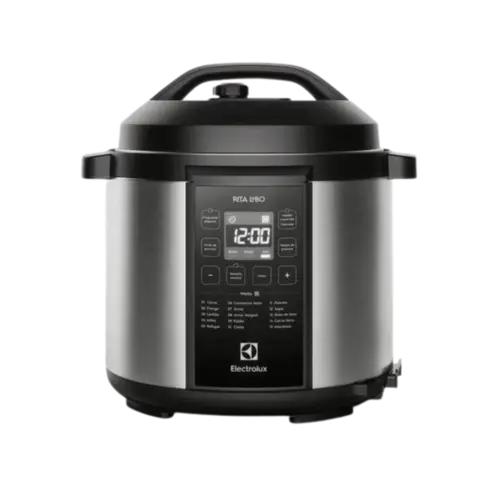 Panela De Pressao Eletrica Electrolux Experience  6 Litros Preto 127V