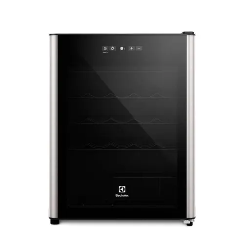 Adega Electrolux WSF24 24 Garrafas com Painel Digital e Iluminacao de Led Preta