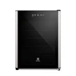 Adega Electrolux WSF24 24 Garrafas com Painel Digital e Iluminacao de Led Preta