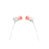 Fone de Ouvido JBL T110 In Ear Tecnologia PureBass Intra-auricular Microfone Embutido Branco