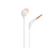 Fone de Ouvido JBL T110 In Ear Tecnologia PureBass Intra-auricular Microfone Embutido Branco