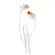 Fone de Ouvido JBL T110 In Ear Tecnologia PureBass Intra-auricular Microfone Embutido Branco