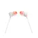 Fone de Ouvido JBL T110 In Ear Tecnologia PureBass Intra-auricular Microfone Embutido Branco