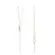 Fone de Ouvido JBL T110 In Ear Tecnologia PureBass Intra-auricular Microfone Embutido Branco