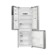 Refrigerador Electrolux 480 Litros Frost Free Efficient AutoSense 3 Portas Inox 127V