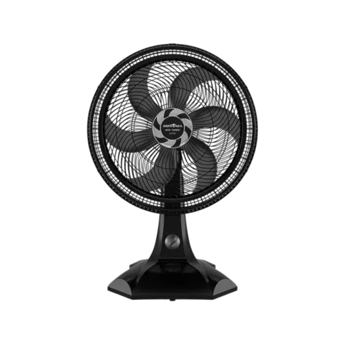 Ventilador De Mesa Britania Maxx Force 30cm 2 Em 1 6 Pas 3 Velocidades Preto